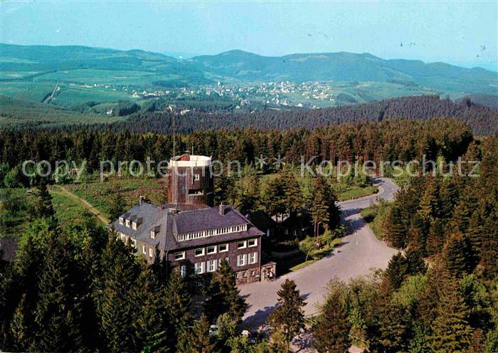 Winterberg Hochsauerland Gaststaette Kahler Asten Fliegeraufnahme