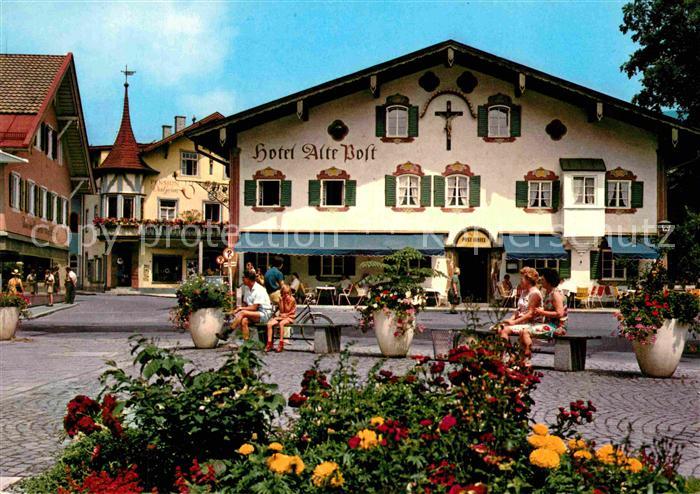 OBERAMMERGAU Bayern Hotel Alte Post am Dorfplatz Passionsspielort