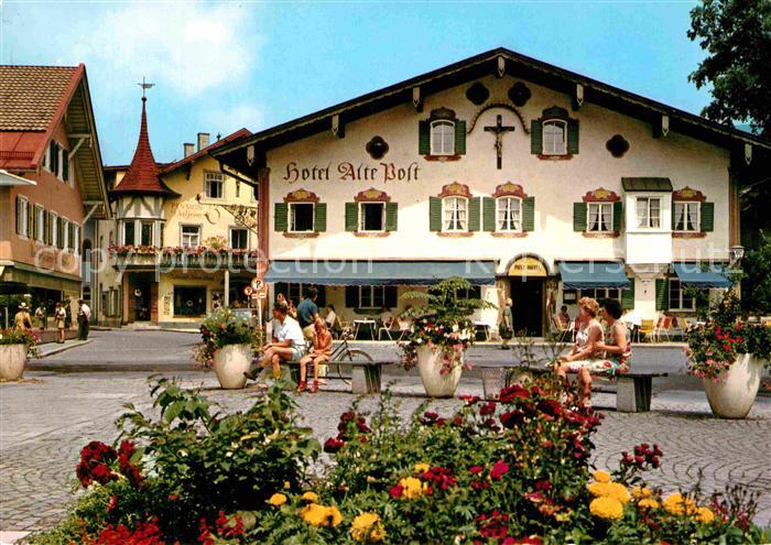 OBERAMMERGAU Bayern Hotel Alte Post am Dorfplatz Passionsspielort