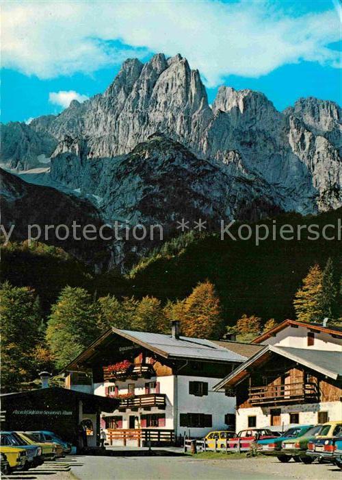 Kirchdorf Tirol Unterkunftshaus Griesneralm Naturschutzgebiet Wilder Kaiser Kais