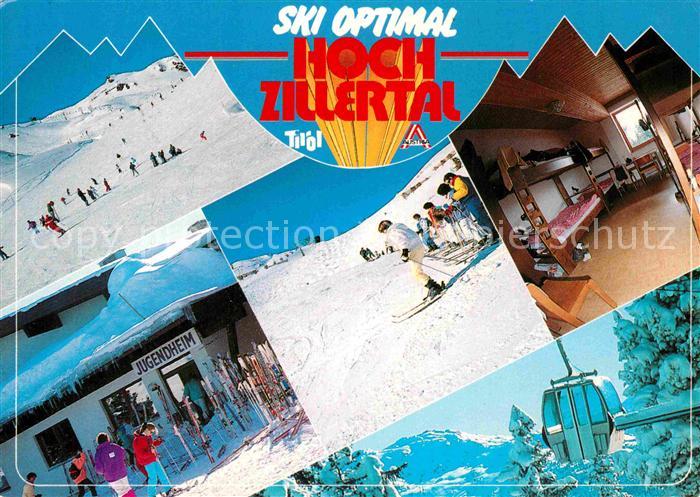 Kaltenbach Tirol Skizentrum Hochzillertal Jugendheim Wintersportplatz Zillertale