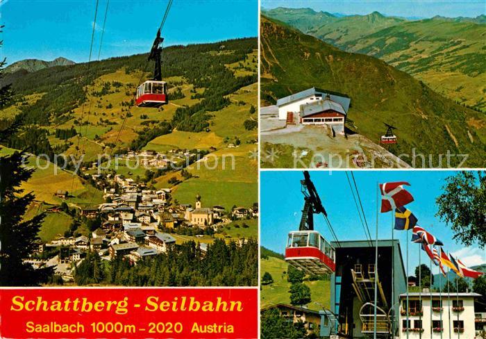 Saalbach-Hinterglemm Schamberg Seilbahn Jumbogondel Bergstation Alpenpanorama