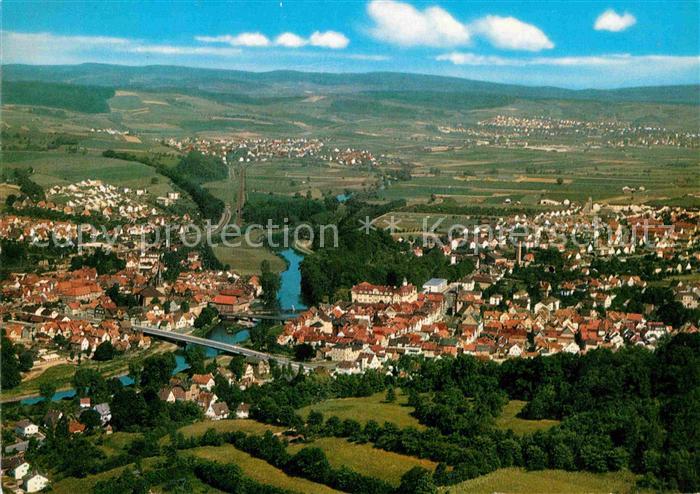 Rotenburg Fulda Luftkurort Fliegeraufnahme