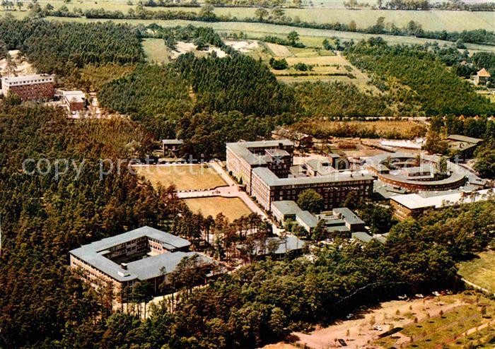 Bad Bramstedt Solbad Moorbad Kurhaus Kurhotel Gutsmann Fliegeraufnahme