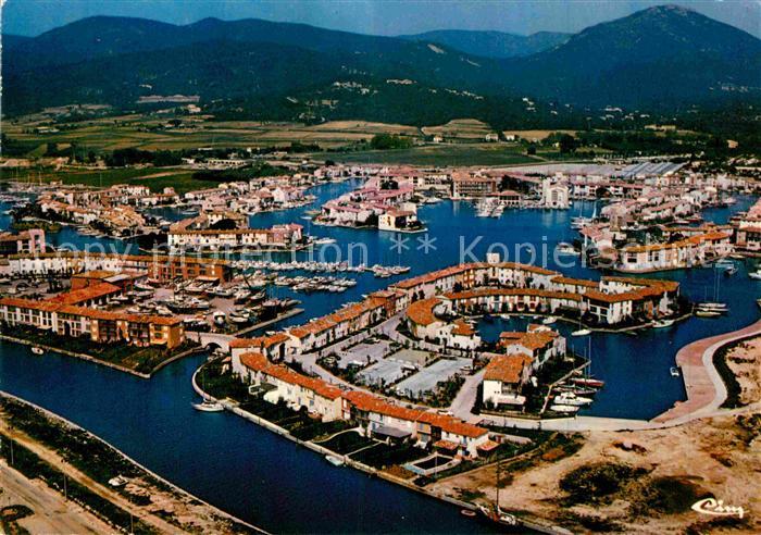 Port Grimaud Vue generale aerienne