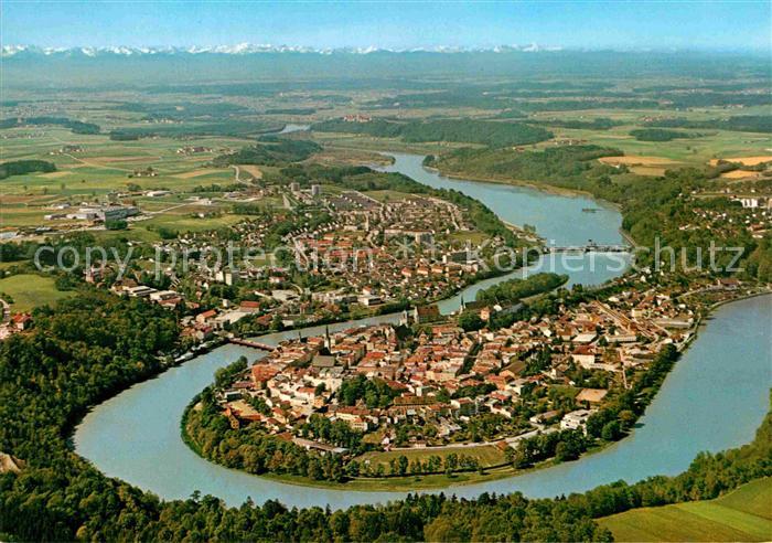 Wasserburg Inn Fliegeraufnahme