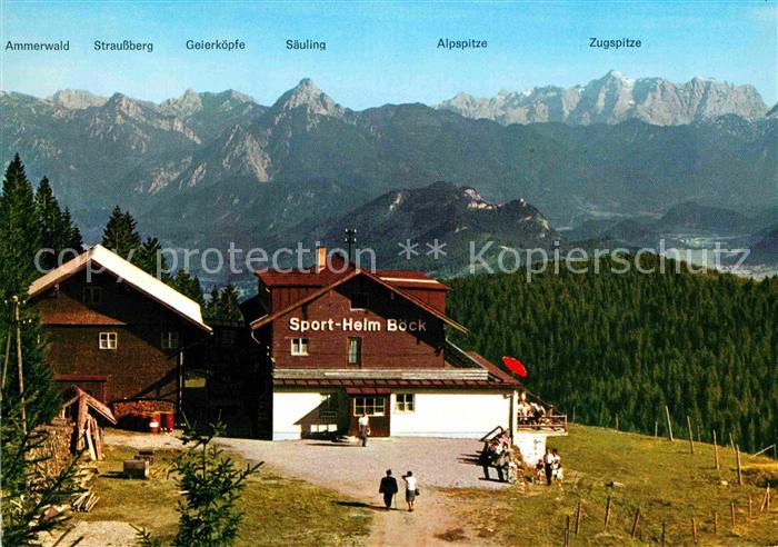 Nesselwang Allgaeu Bayern Sportheim Boeck am Edelsberg Alpenpanorama