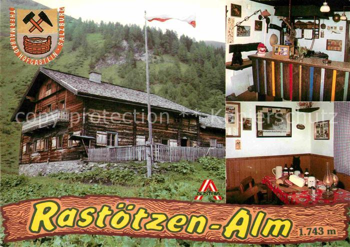 Bad Hofgastein Almhuette Rastoetzen Alm