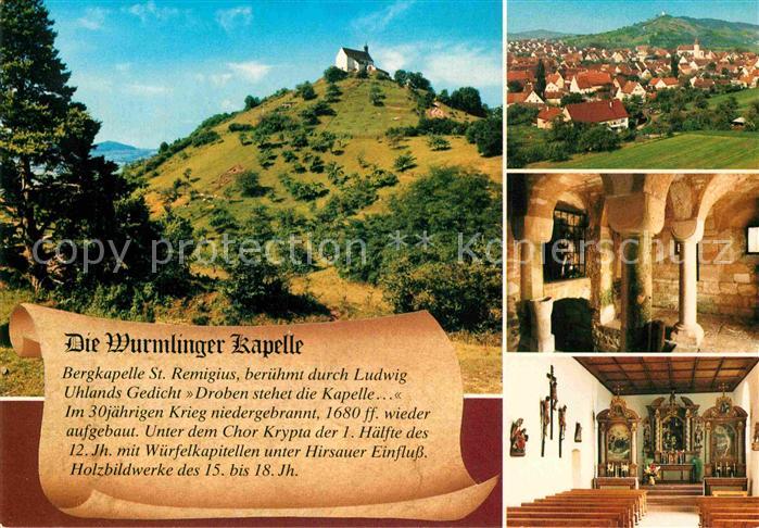 Rottenburg Neckar Wurmlinger Bergkapelle Geschichte