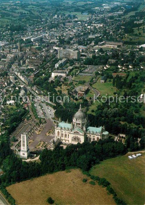 Lisieux Basilique vue aerienne