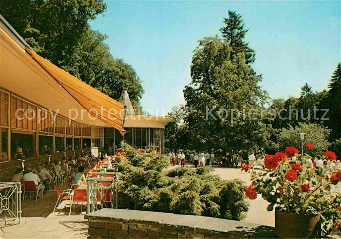 Bad Wildungen Parkcafe im Kurpark