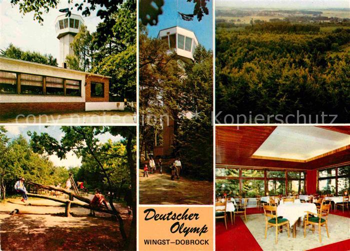Dobrock Deutscher Olymp Aussichtsturm Kinderspielplatz Restaurant