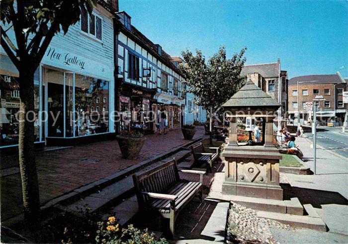 East Grinstead Town Innenstadt Ladengeschaefte