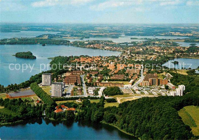 Ploen See Naturpark Holsteinische Schweiz Fliegeraufnahme