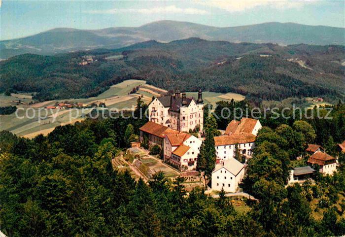 Fuerstenstein Niederbayern Pension Schloss Englburg Fliegeraufnahme