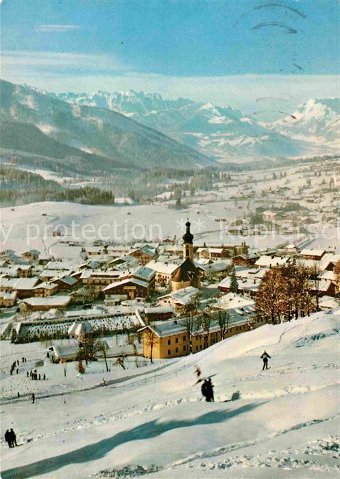 Reit Winkl mit Kaisergebirge