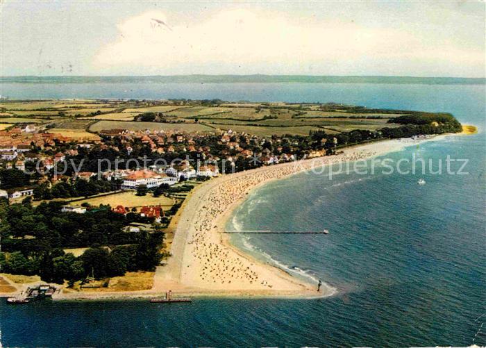 Travemuende Ostseebad Fliegeraufnahme