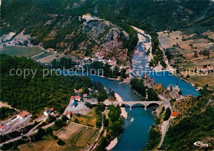 Ambialet Vue aerienne Aon Eglise et le Prieure