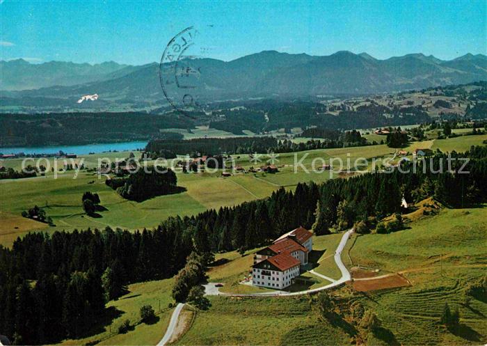 Memhoelz Kempten Allgaeu Familienferienstaette Haus der Familie Fliegeraufnahme