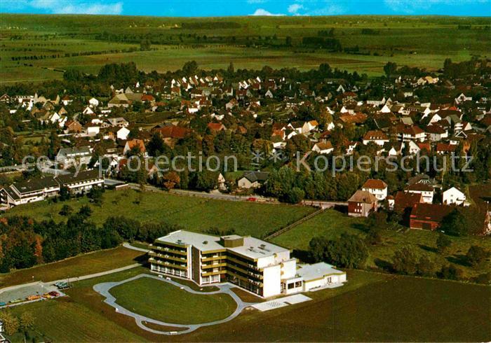 Bad Westernkotten Sanatorium Wiesengrund Fliegeraufnahme
