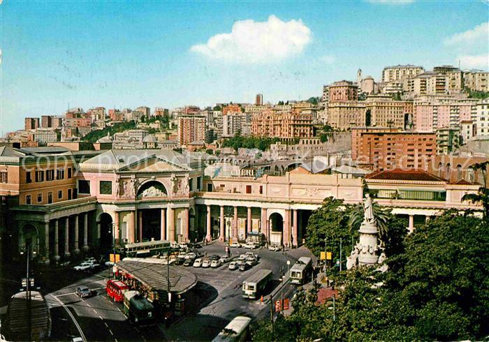 Genova Genua Liguria Piazza Acquaverde Stazione FF Porta Principe