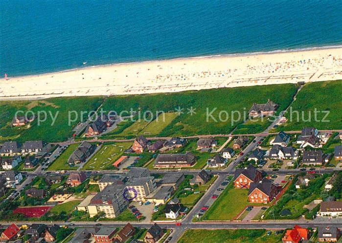 SYLT Insel Schleswig-Holstein Fachklinik Sylt LVA Hamburg Fliegeraufnahme