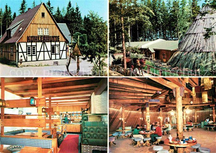 Sosa Erzgebirge Konsum Gaststaetten Koehlerhuette und Meiler