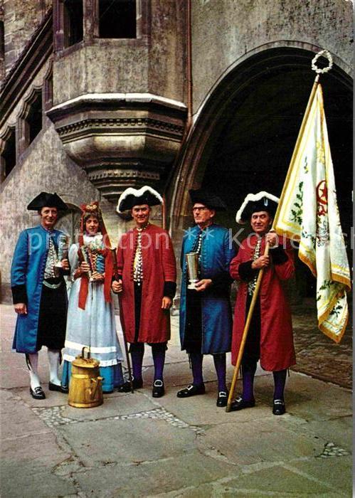 Halle Saale Halloren Gruppe der Salzwirker Bruederschaft