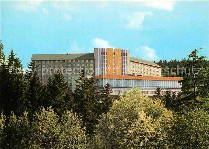 Oberhof Thueringen FDGB Erholungsheim Fritz Werneck