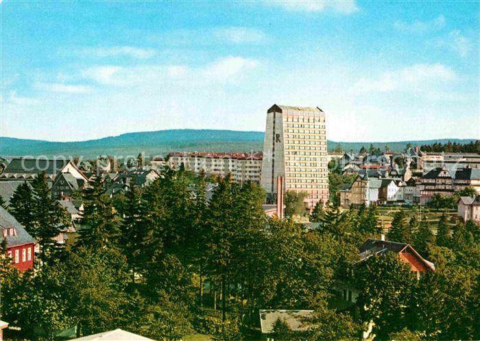 Oberhof Thueringen FDGB Erholungsheim Rennsteig