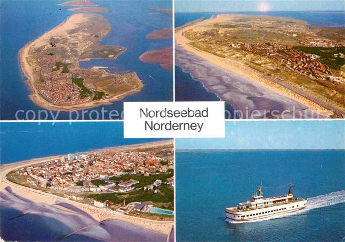 Norderney Nordseebad Fliegeraufnahmen Ozeandampfer