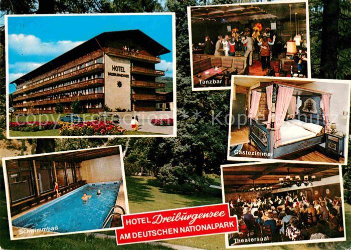 Tittling Ferienhotel Dreiburgensee Tanzbar Schwimmbad Gaestezimmer Theatersaal