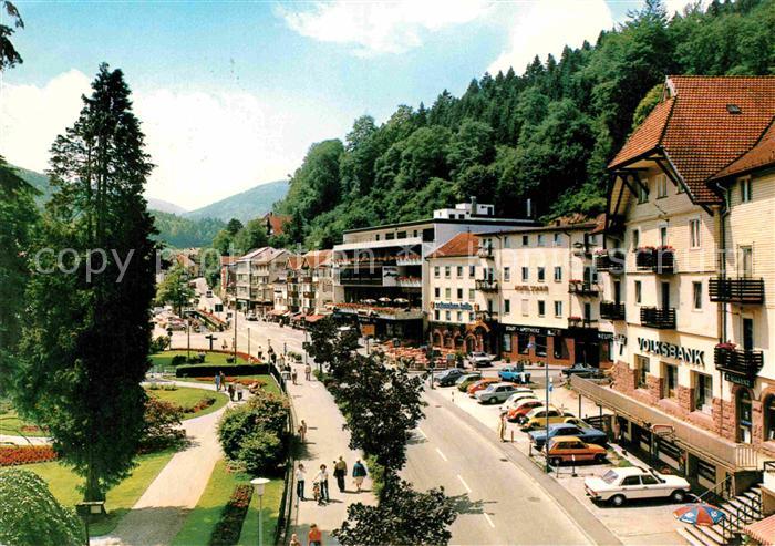 Bad Herrenalb Hauptstrasse Kurpark