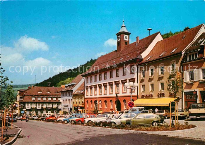 Triberg Schwarzwald Innenstadt Kurort