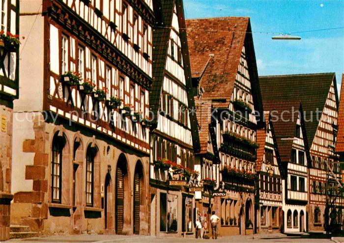 Dornstetten Wuerttemberg Altstadt Fachwerkhaeuser Luftkurort im Schwarzwald