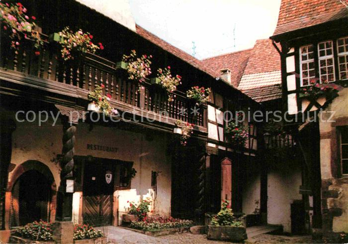 Riquewihr Haut Rhin Maison Liebrich Storchenhof Restaurant