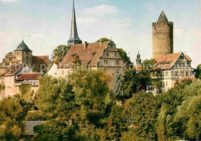Schlitz Hessen Altstadt Kirche Turm