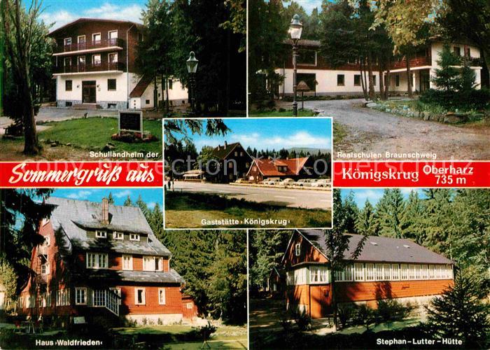 Koenigskrug Harz Schullandheim Haus Waldfrieden Stephan Lutter Huette Gaststaett
