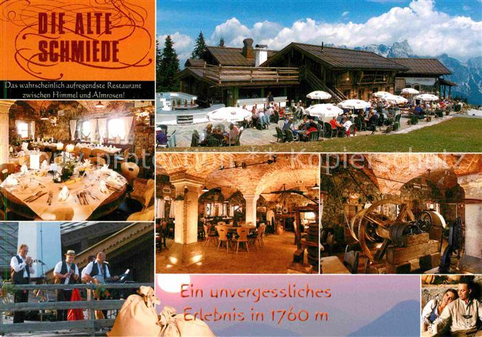 Leogang Alte Schmiede Bergrestaurant am Asitz