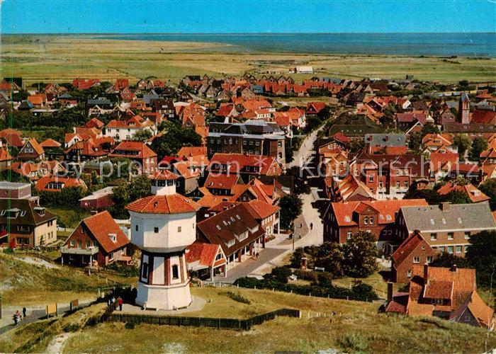 Langeoog Nordseebad Fliegeraufnahme