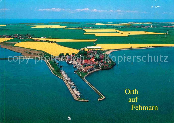 Orth Fehmarn Fliegeraufnahme