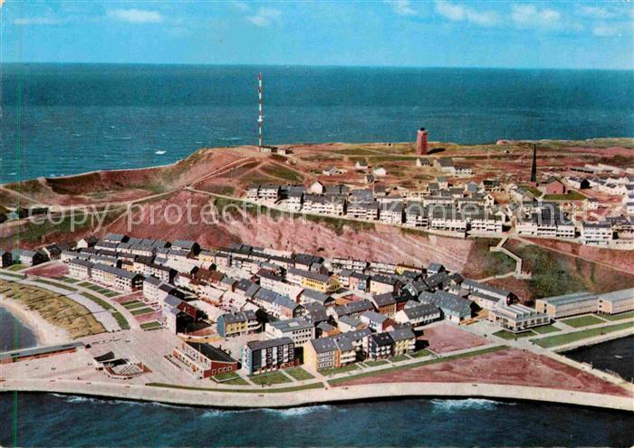 Insel Helgoland Nordseebad Fliegeraufnahme