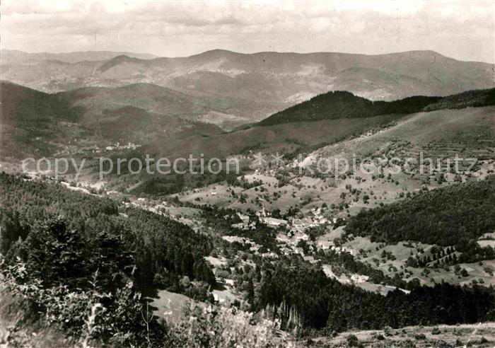 Sondernach Haut-Rhin Panorama Vallee de Munster