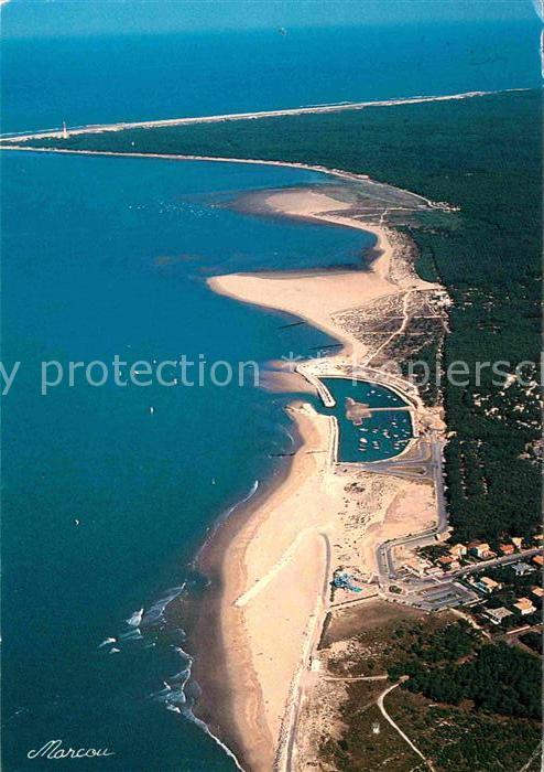 Royan 17 La Palmyre Plage Port et Bonne Anse vue