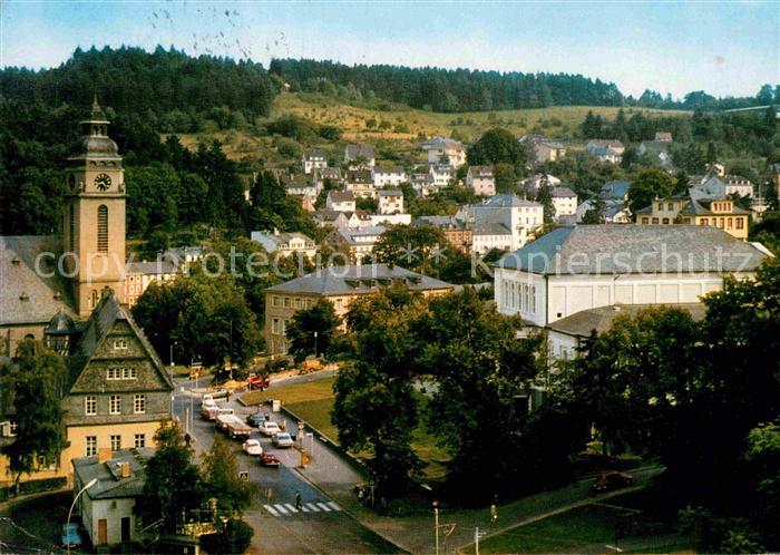 Bad Schwalbach Ortsansicht mit Kirche