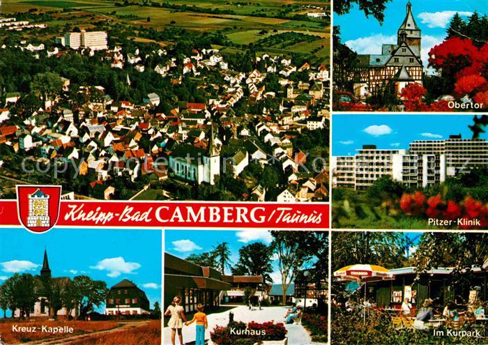 Bad Camberg Kneippbad Obertor Klinik Kurpark Kurhaus Kreuzkapelle