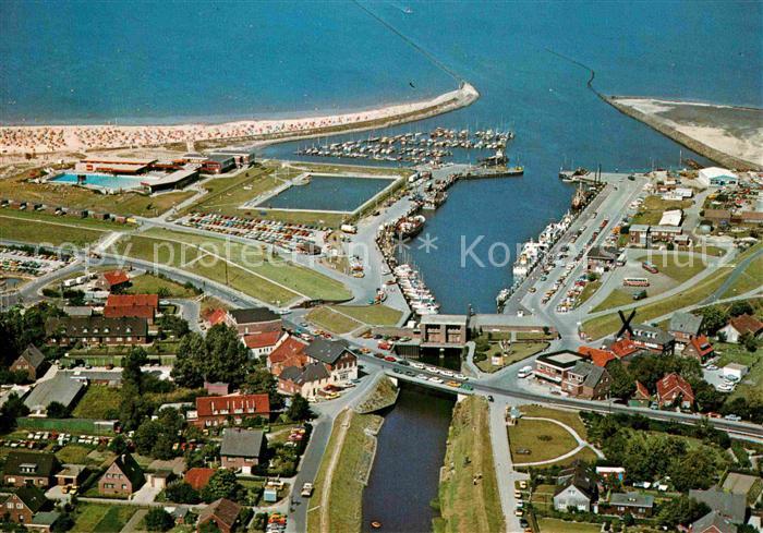 Bensersiel Fliegeraufnahme