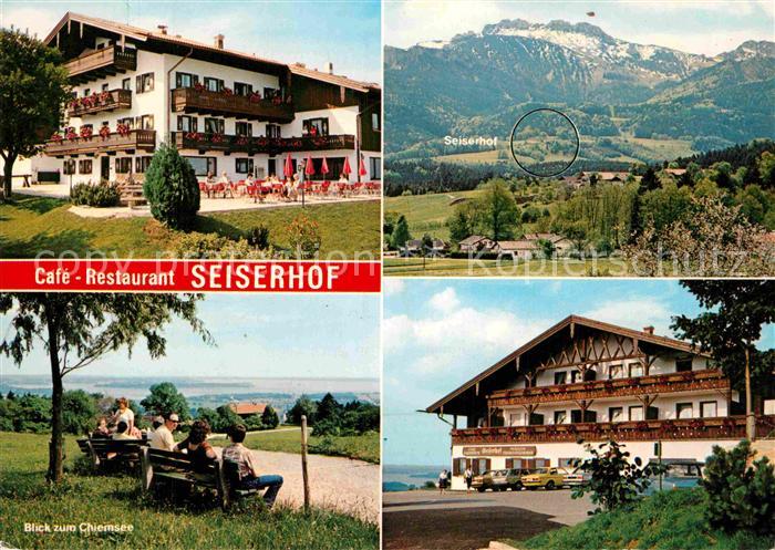 Prien Chiemsee Cafe Restaurant Seiserhof Alpen