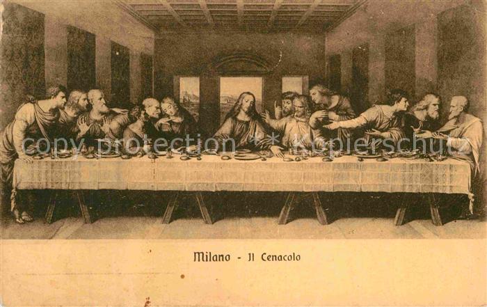 Jesus Christus Christentum Il Cenacolo Milano