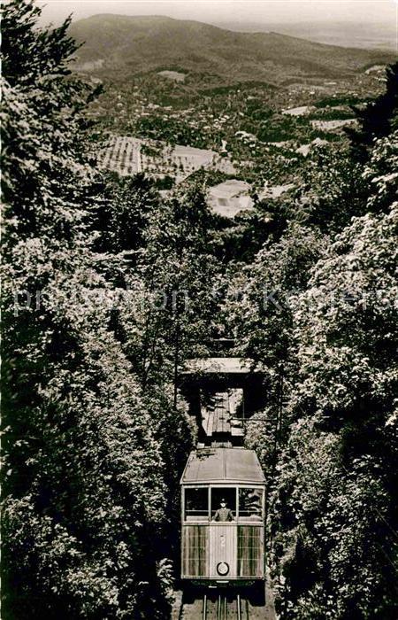 Zahnradbahn Merkur-Bergbahn Baden-Baden Fremersberg